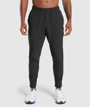 Gymshark Arrival Woven Joggers - Black