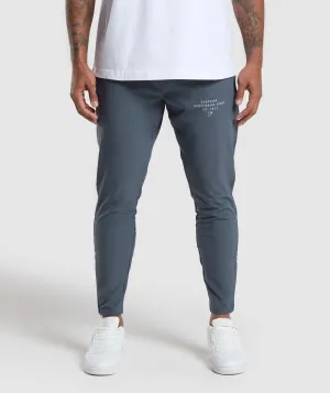 Gymshark Conditioning Goods Woven Joggers - Titanium Blue