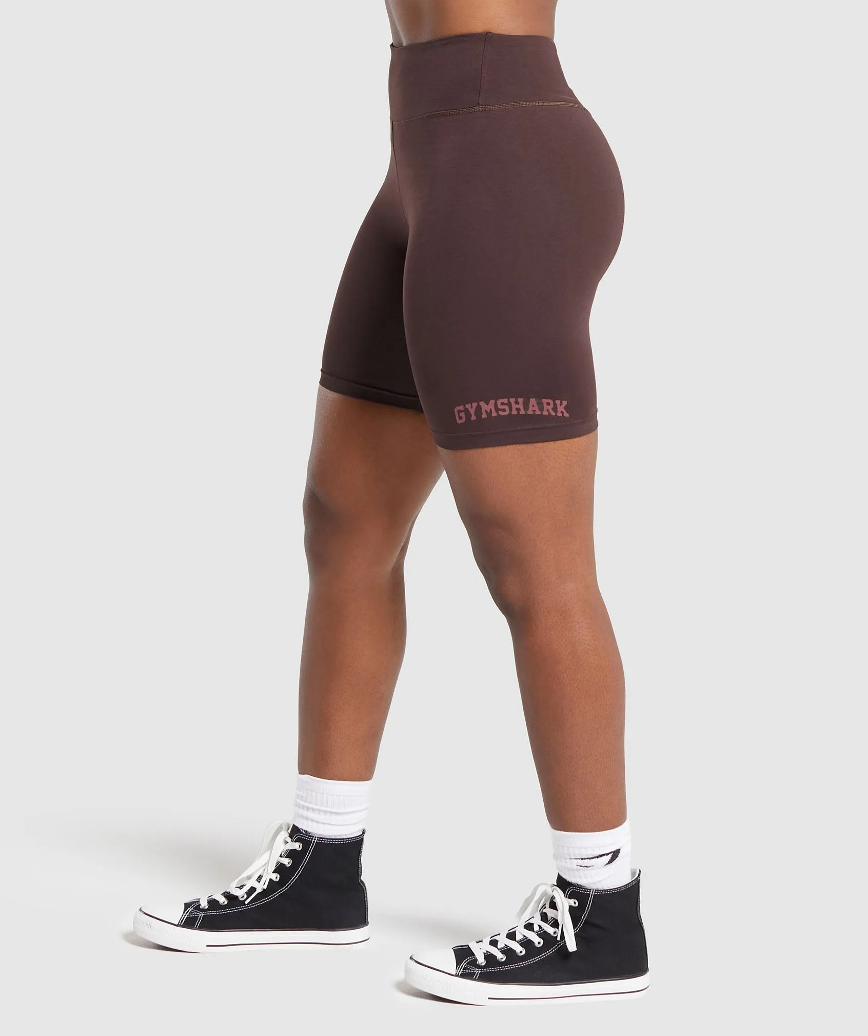 Gymshark Lifting Logo Shorts - Heritage Brown