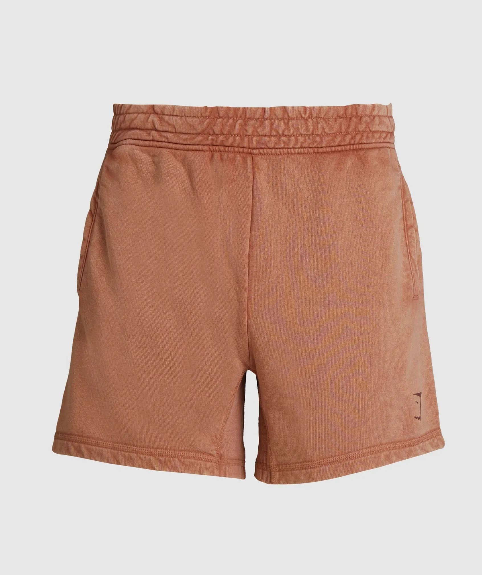 Gymshark Power Washed 5" Shorts - Canyon Brown