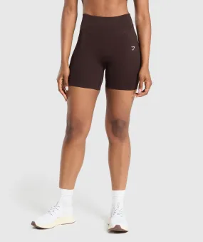 Gymshark Sweat Seamless Shorts - Heritage Brown