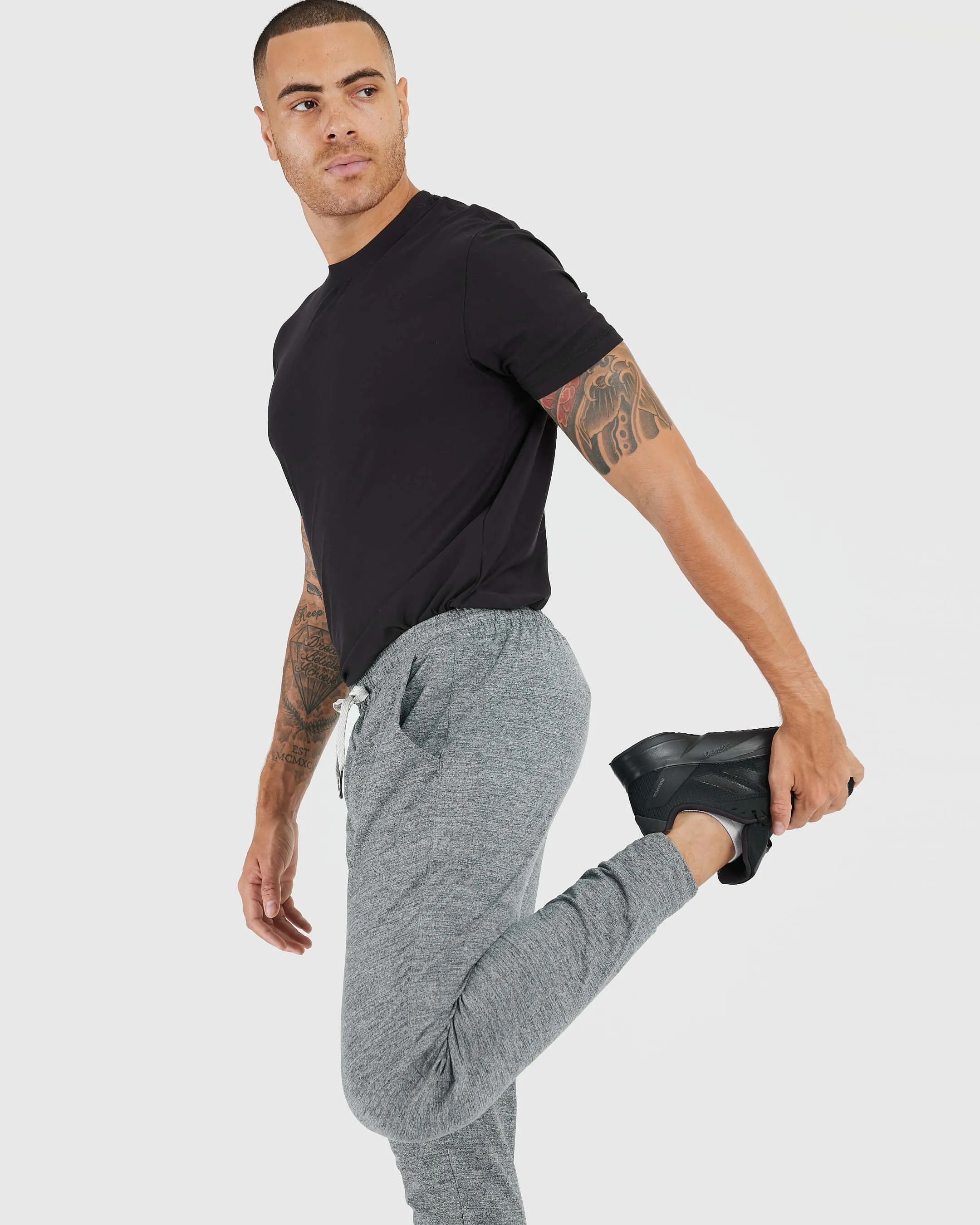 Heather Gray Active Joggers