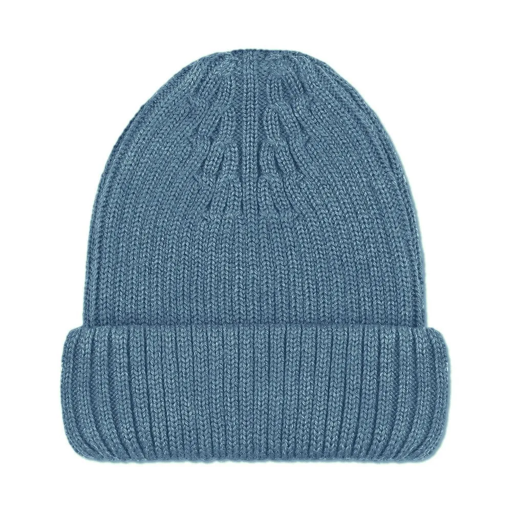 Heavyweight Ribbed Extra Fine Merino Beanie