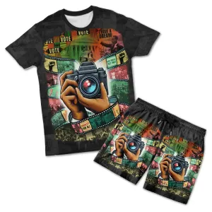 Heritage in Frames T-shirt and Shorts Set