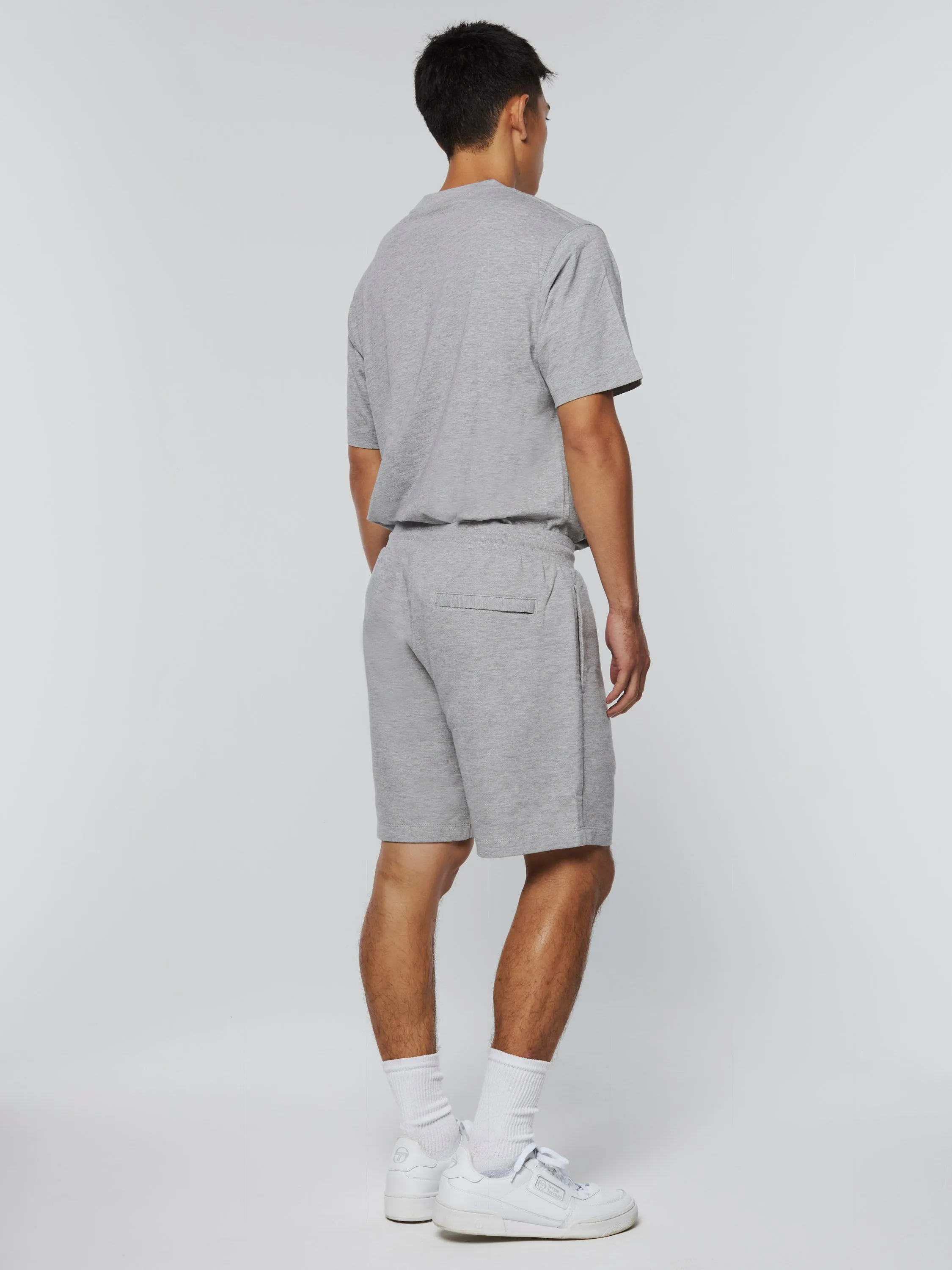 Heritage Logo Short-Heather Grey