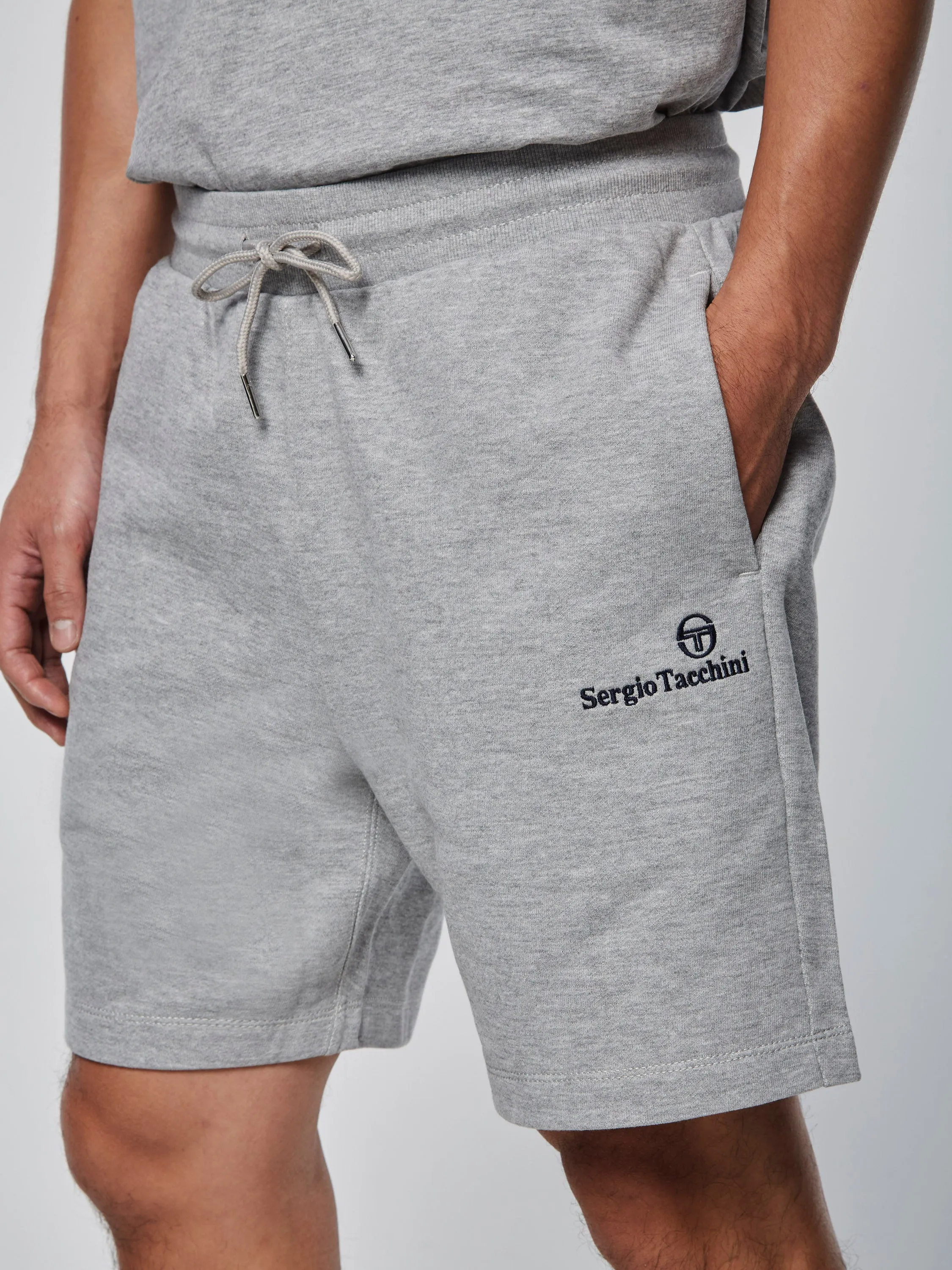 Heritage Logo Short-Heather Grey