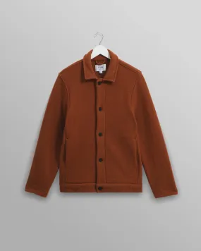 Iggy - Rust Knitted Wool Jacket