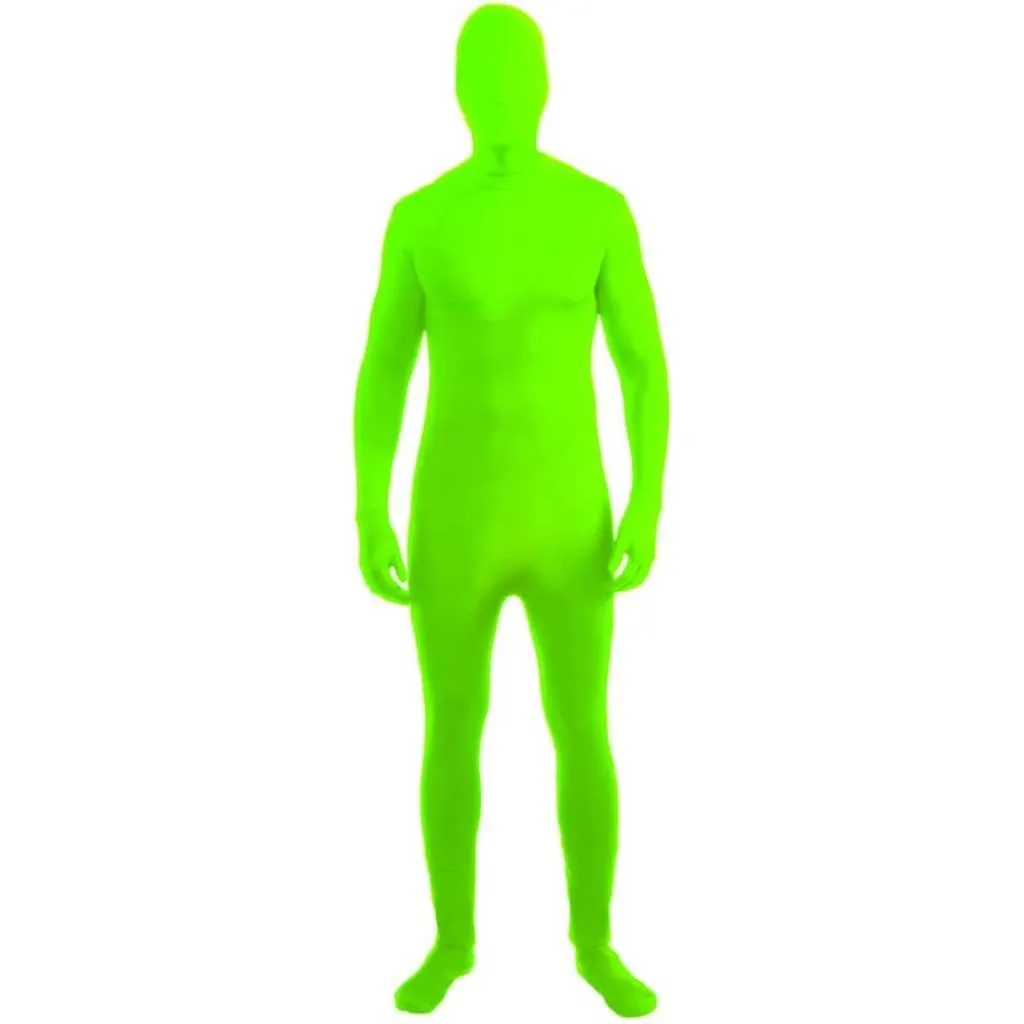 I'm Invisible Neon Green Costume 8-10 Medium