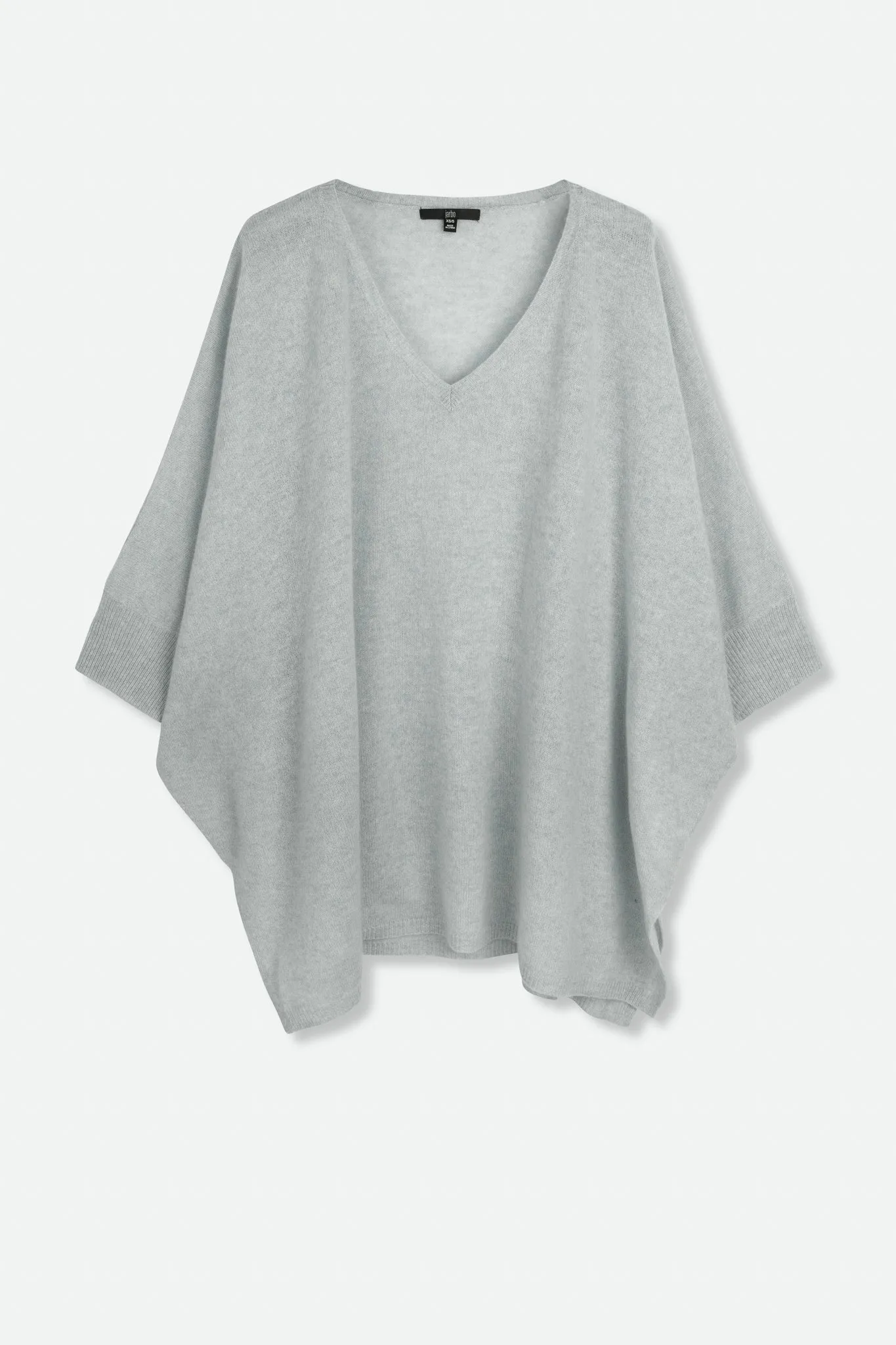 IRINA PONCHO IN PURE NEPALESE CASHMERE