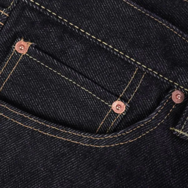 Iron Heart 21oz Selvedge Denim "1955" Straight Cut Jeans Indigo