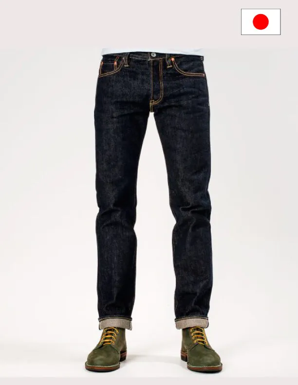 Iron Heart IH-777S-21 21oz Selvedge Denim Super Slim Tapered Jeans Indigo