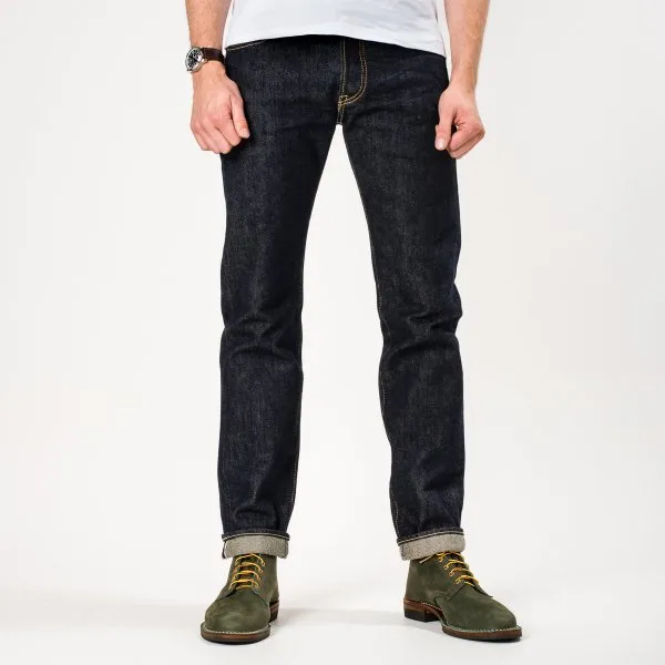 Iron Heart IH-777S-21 21oz Selvedge Denim Super Slim Tapered Jeans Indigo