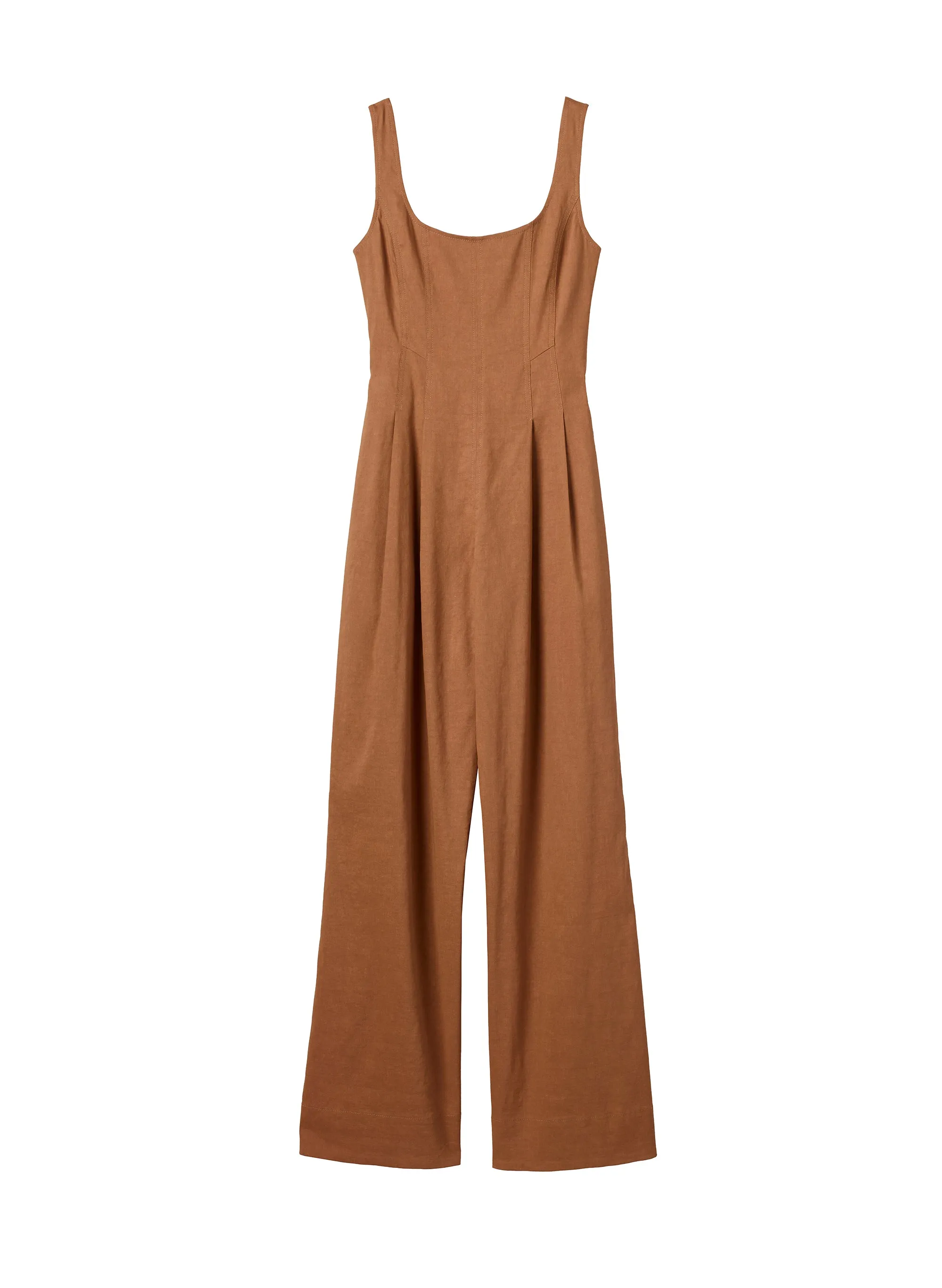 Isabel Stretch Linen Jumpsuit