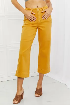 Jayza Full Size Straight Leg Cropped Jeans