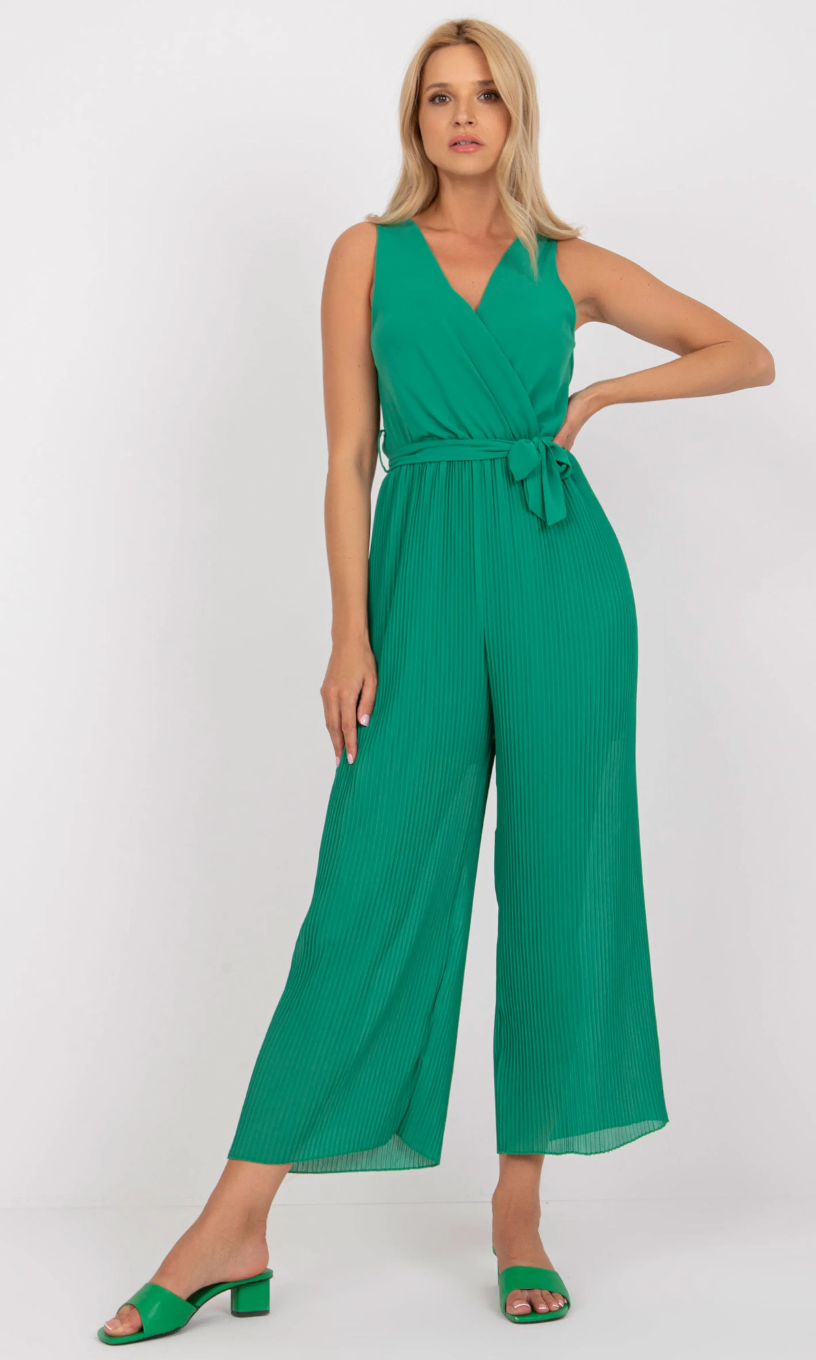 Jumpsuit groen Loua