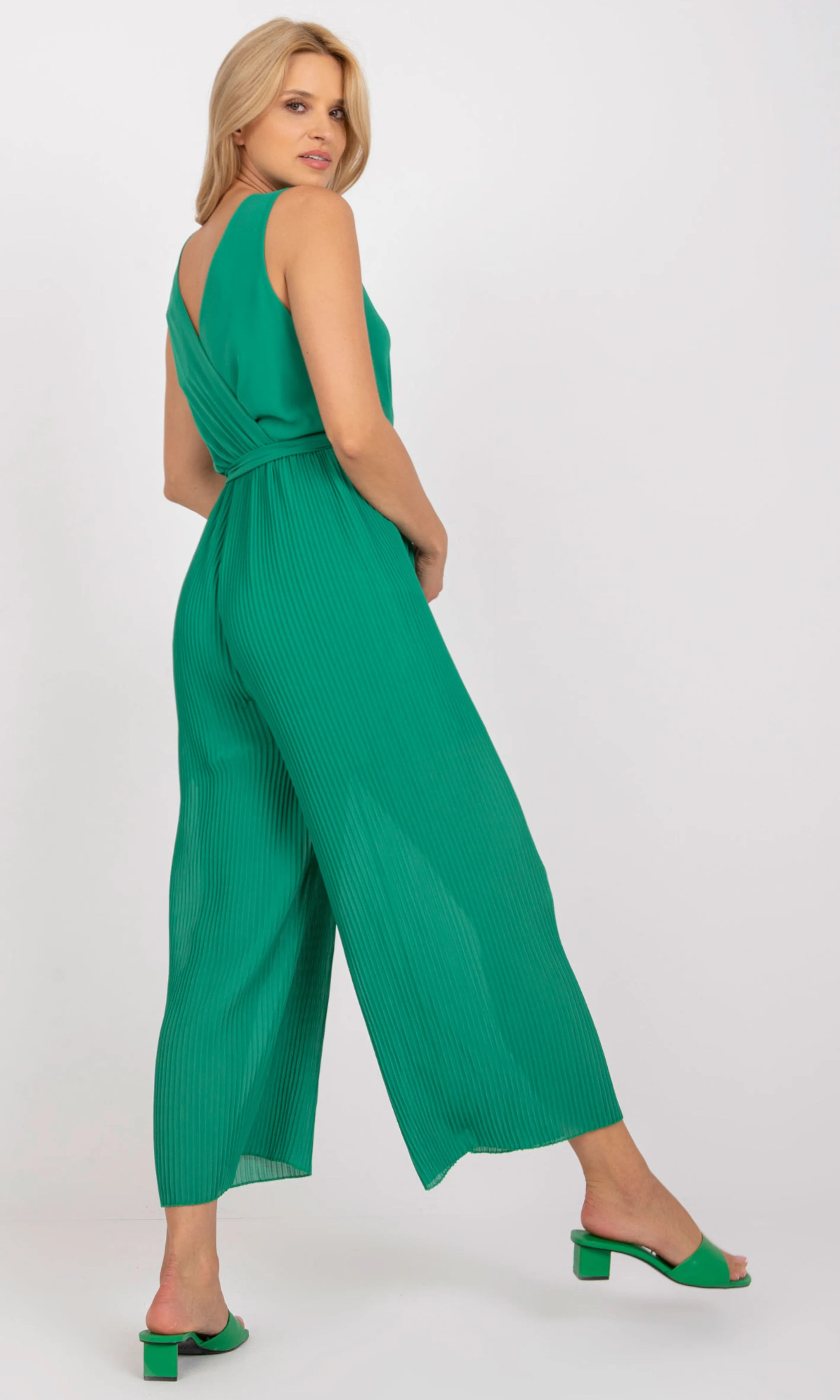 Jumpsuit groen Loua