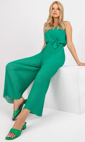 Jumpsuit groen Loua