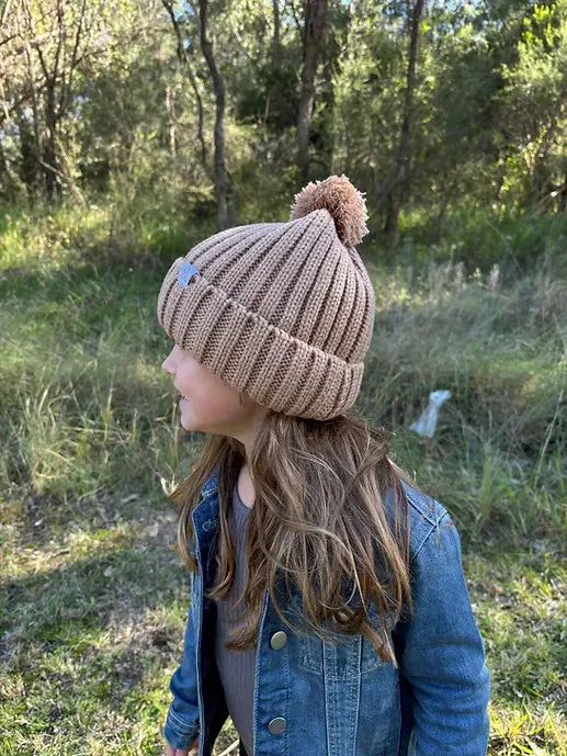 Kids Knitted Beanie | Joey