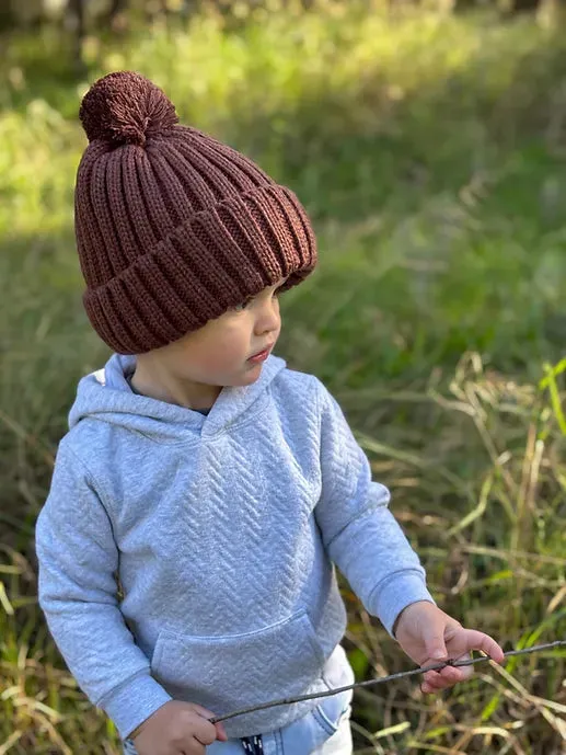 Kids Knitted Beanie | Platypus