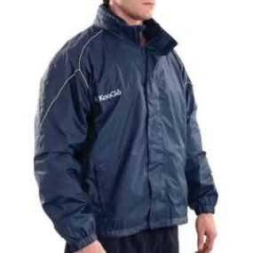 KOOGA EASTLAND 3 PITCHSIDE/TRAINING RUGBY JACKET NAVY/SILVER