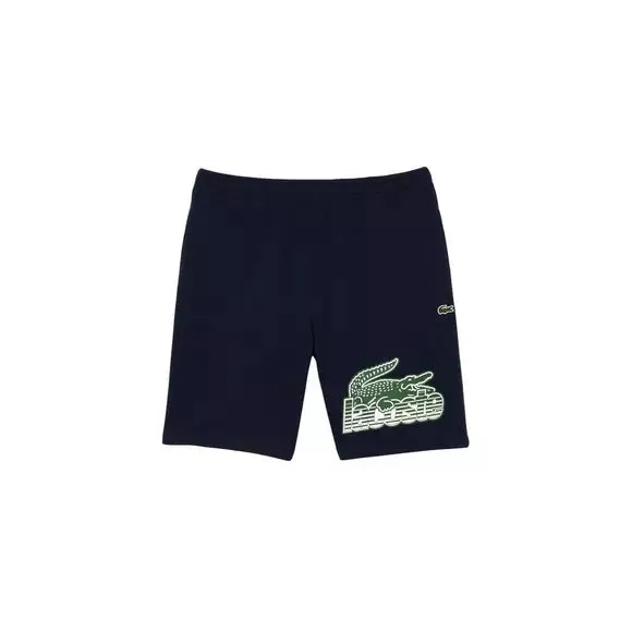 Lacoste REGULAR FIT GRAPHIC SHORTS Men’s - NAVY BLUE- 166