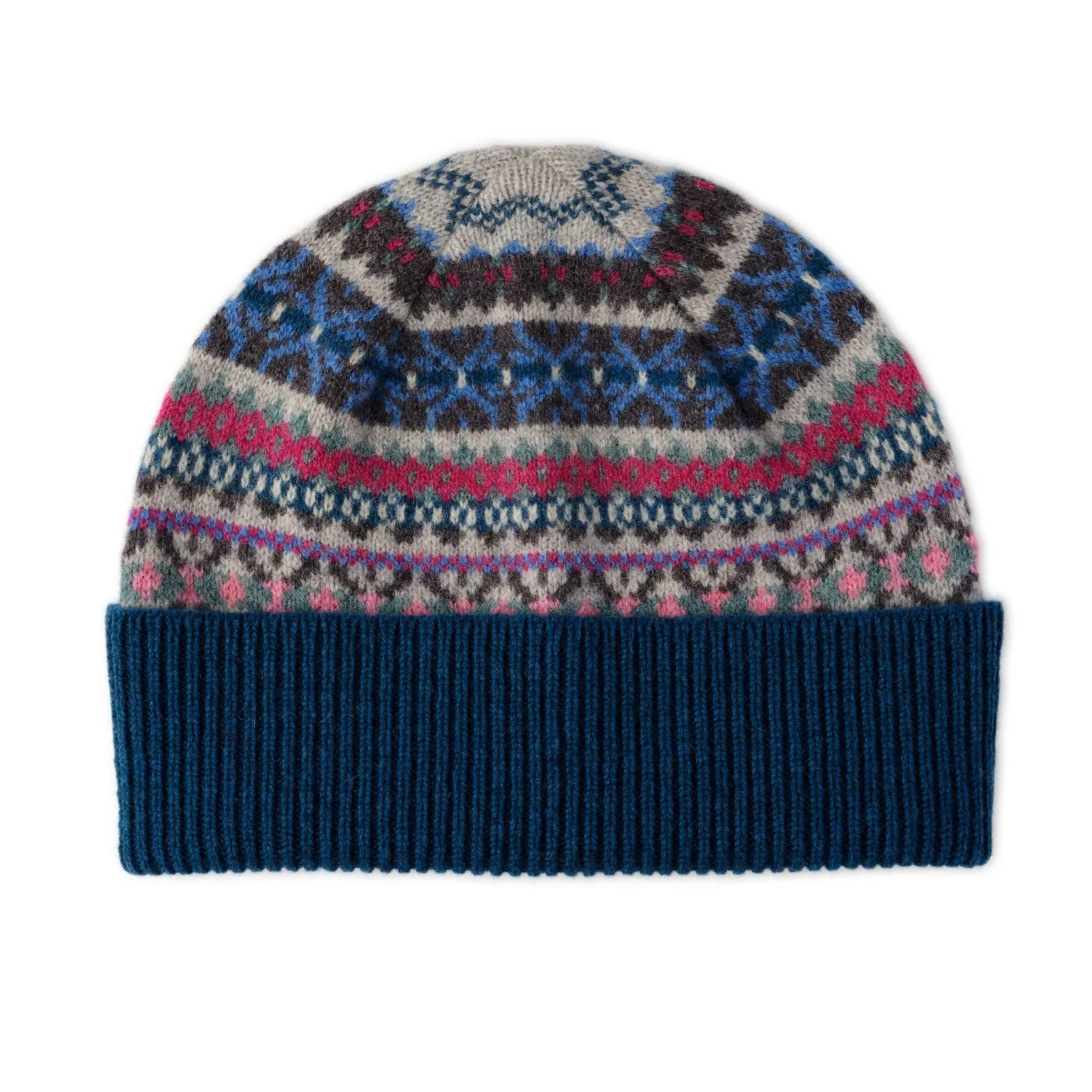 Ladies Fairisle Beanie | Kerse | Lomond Lambswool