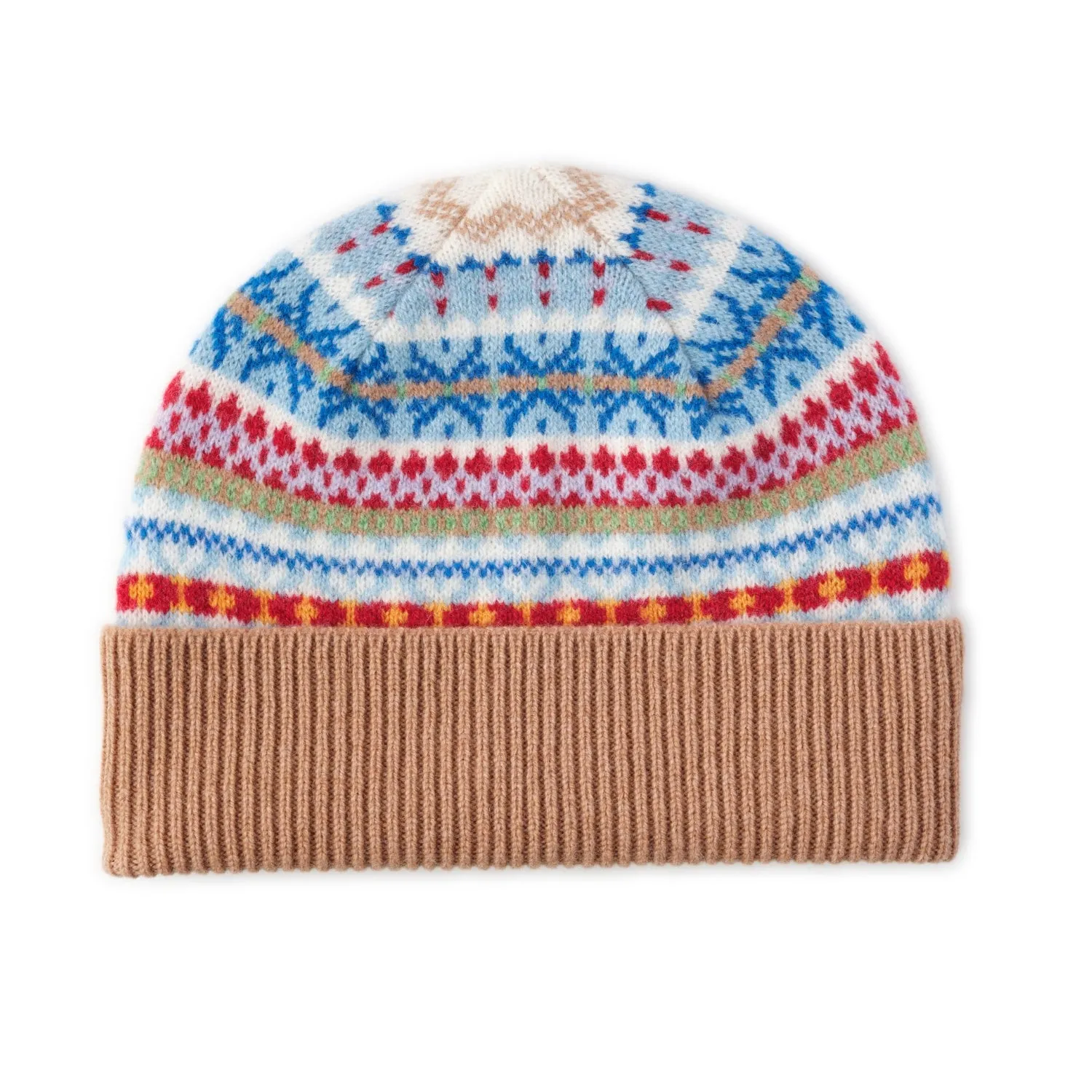 Ladies Fairisle Beanie | Kerse | Lomond Lambswool