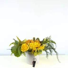 Lemon Zest Flower Arrangement