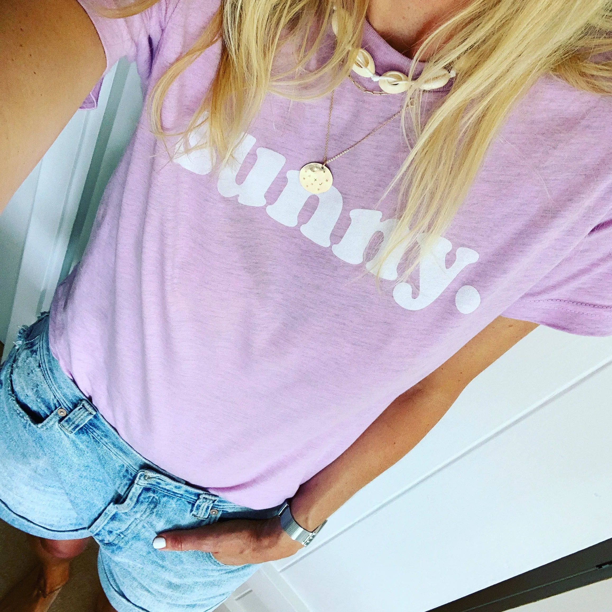 Lilac SUNNY tee