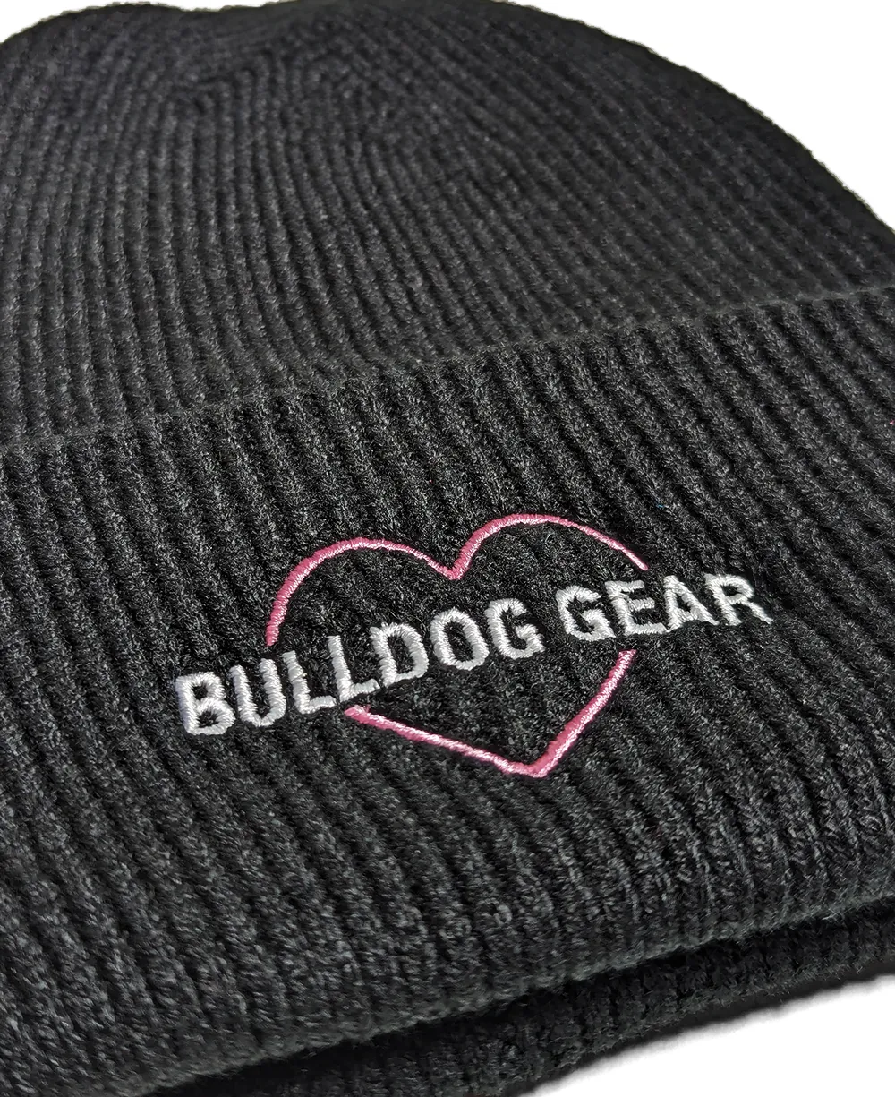 Limited Edition Bulldog Gear Heart Beanie