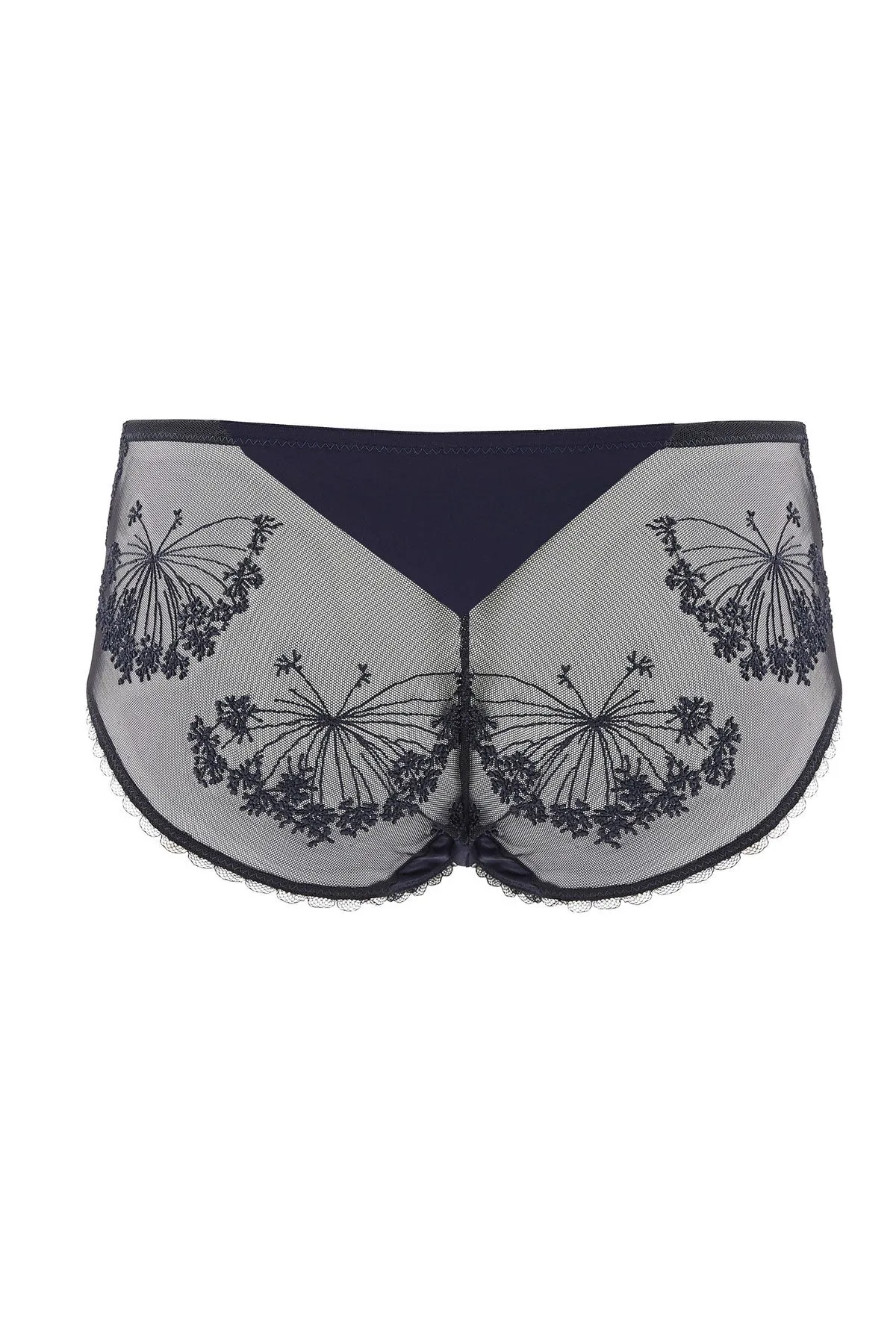 Louise Navy Maternity shorty Cache Coeur