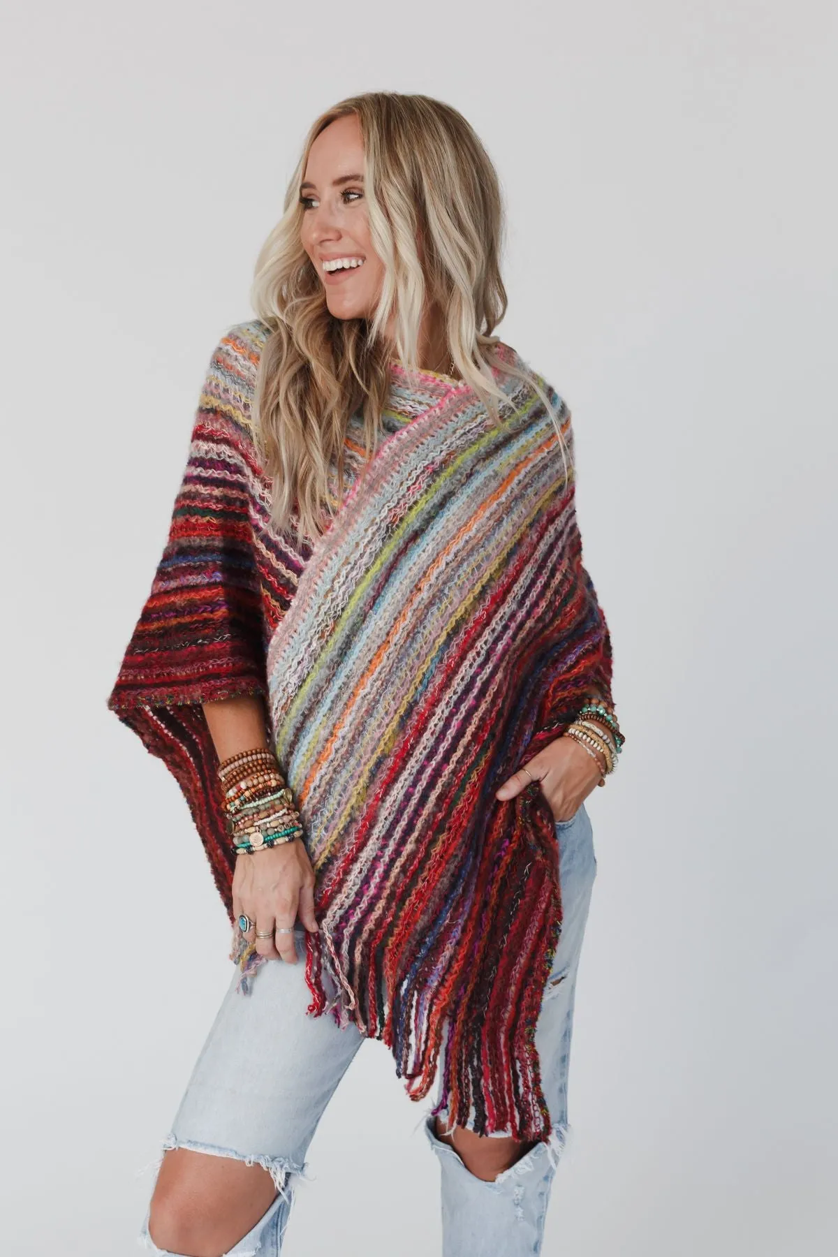 Madeleine Poncho - Multi