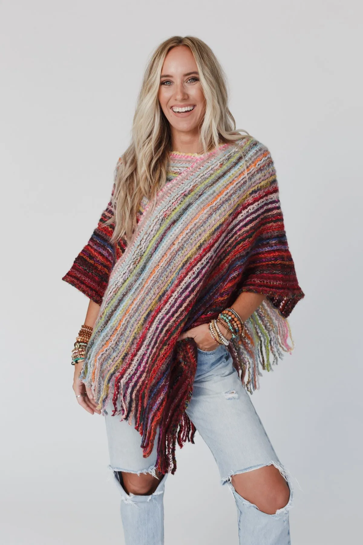 Madeleine Poncho - Multi