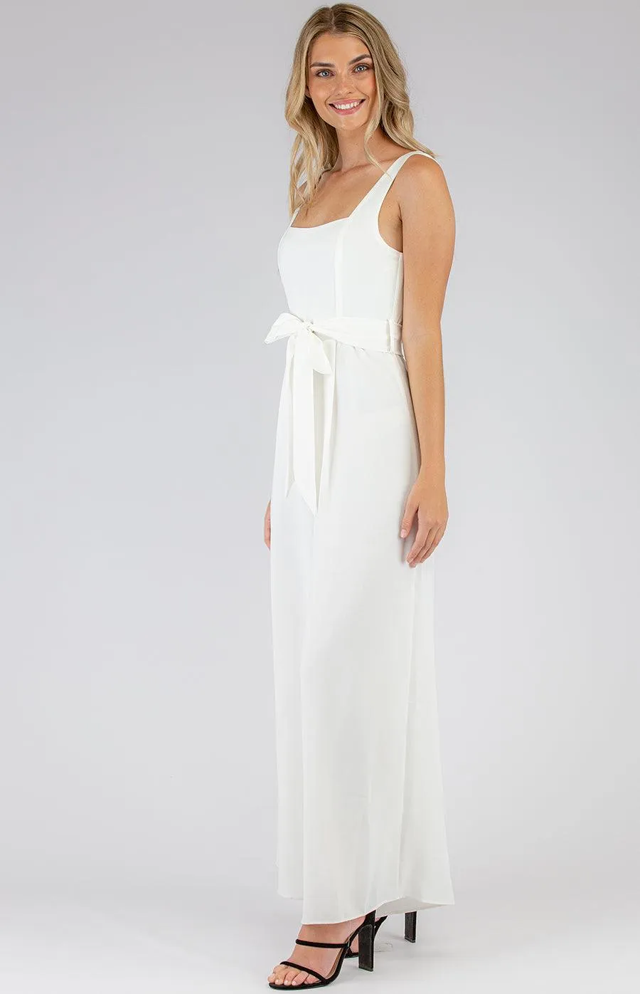 Manila Jumpsuit In White