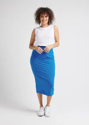 Maxi Bamboo Whitney Tube Skirt - Cobalt