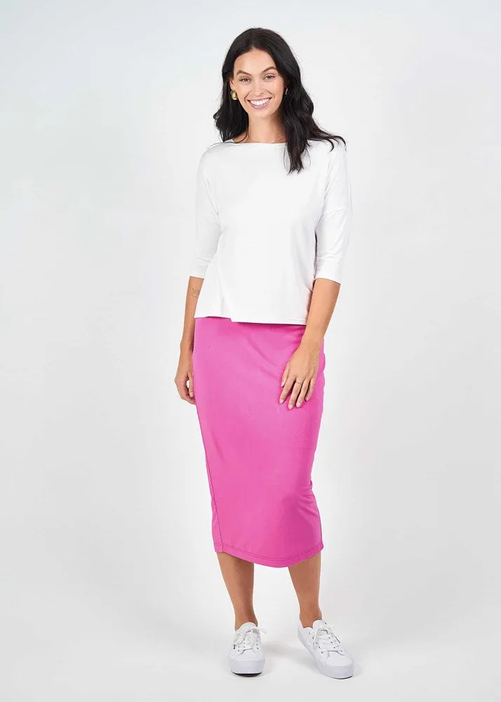 Maxi Bamboo Whitney Tube Skirt - Rose Violet