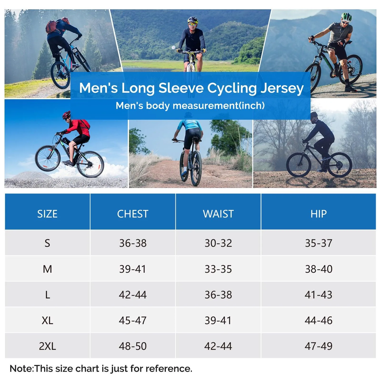 Men's Cycling Jacket Long Sleeve, Waterproof Running Bike Vest Outerwear Reflective Windproof Sleeveless Jacket