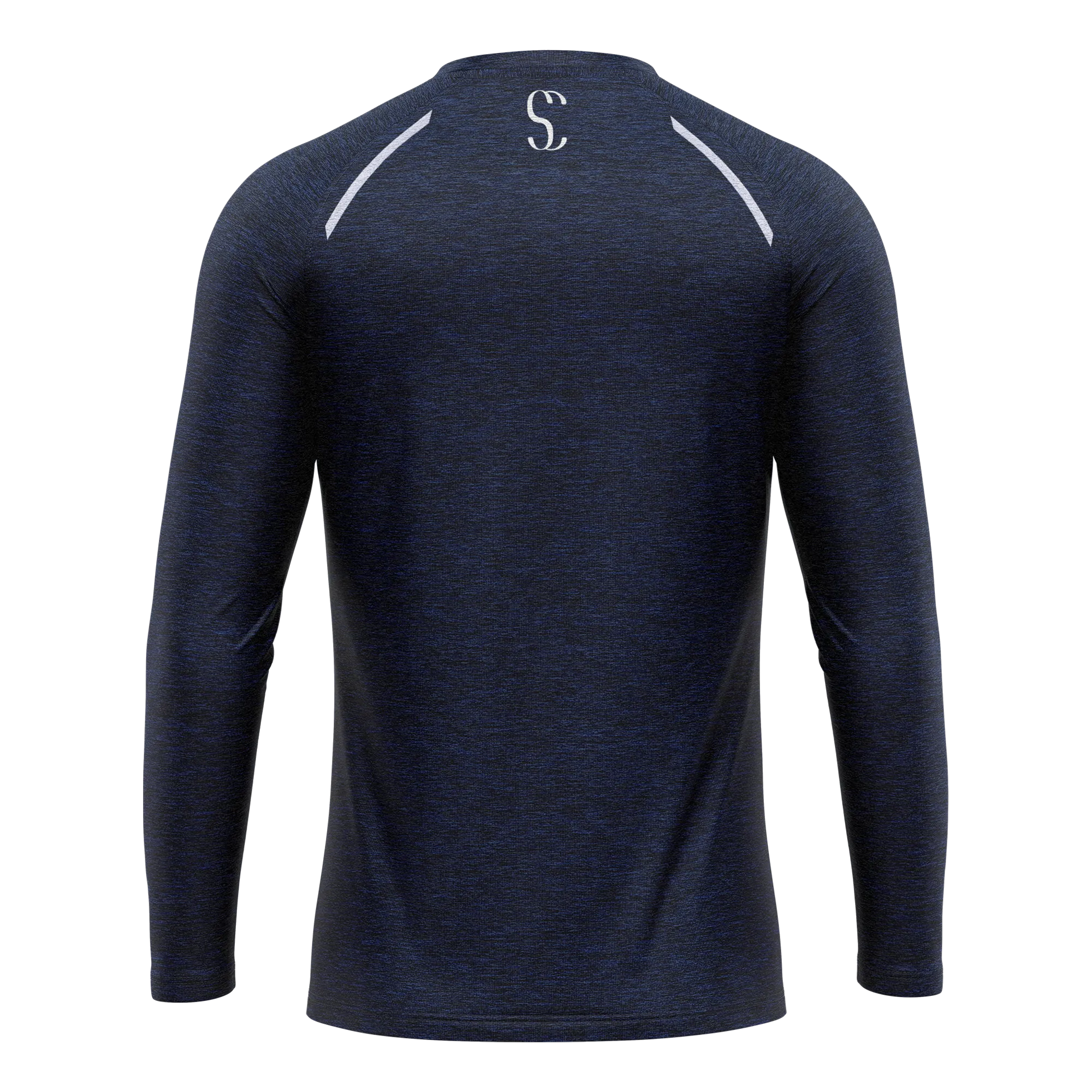 Men's Navy Blue Long Sleeve T Shirt & Joggers Set