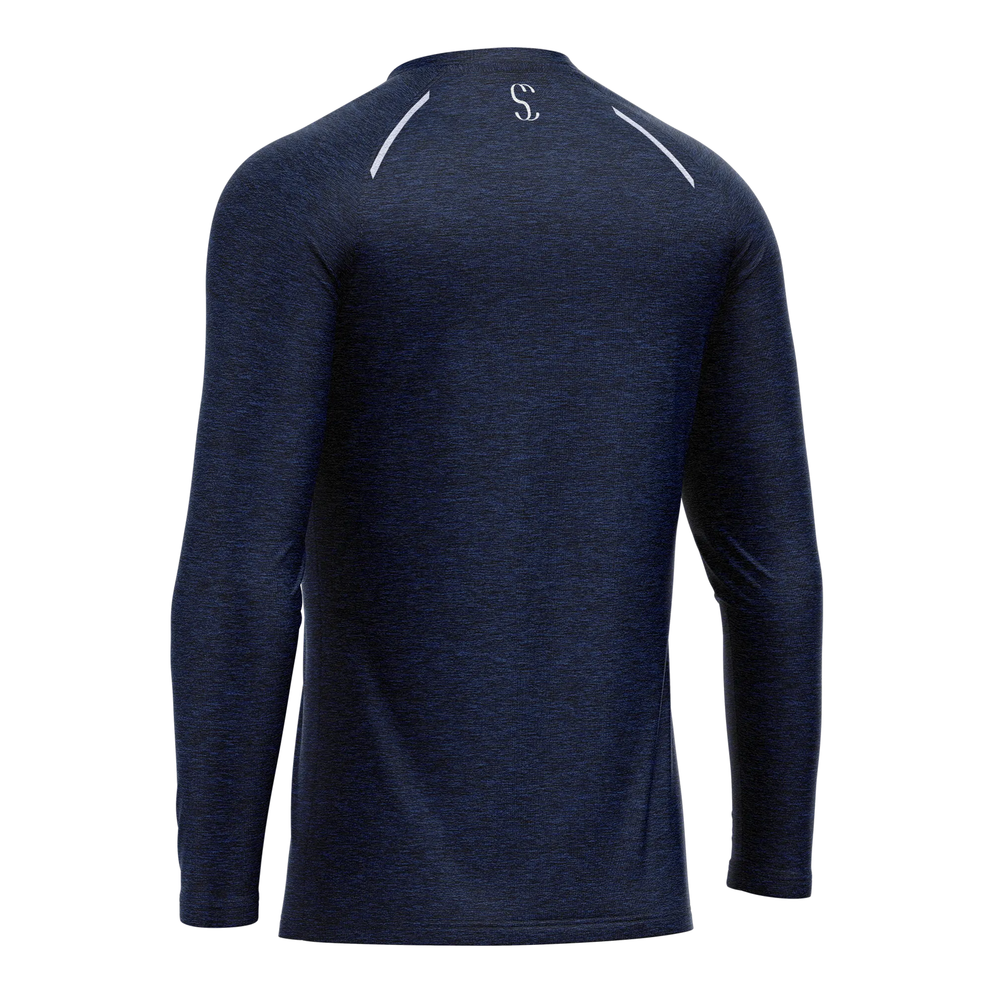 Men's Navy Blue Long Sleeve T Shirt & Joggers Set