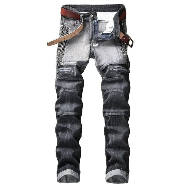 Men's Ride or Die Biker Jeans