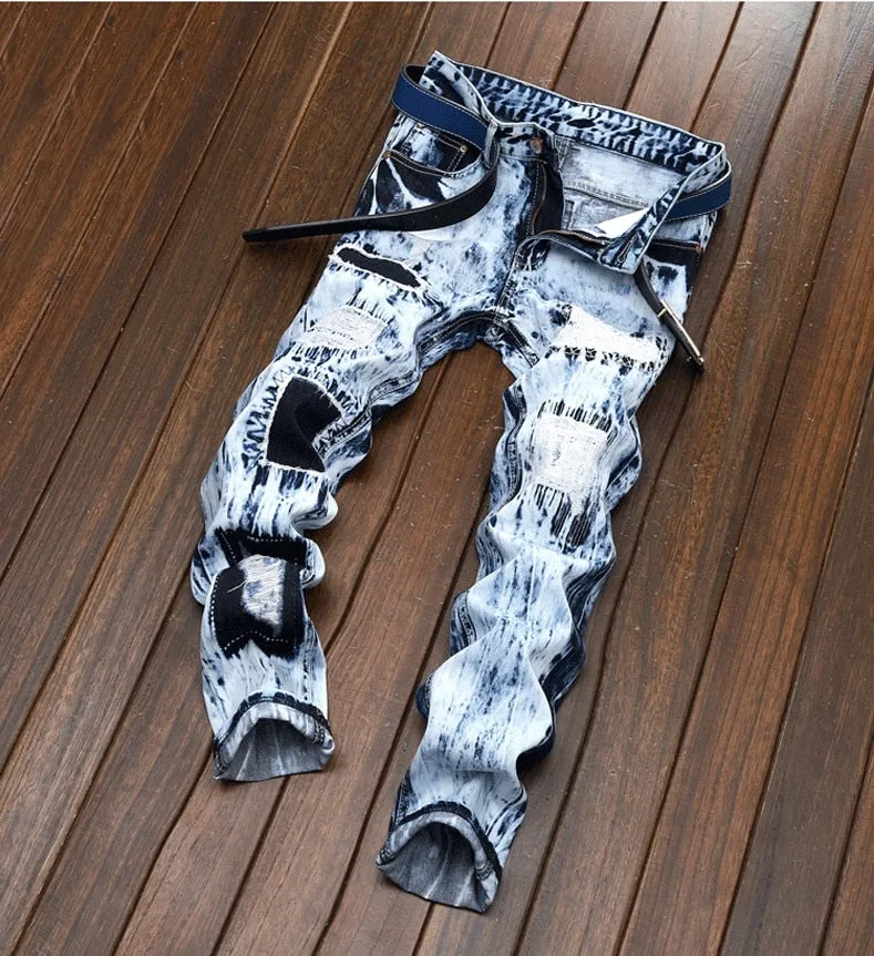 Men's Ride or Die Biker Jeans