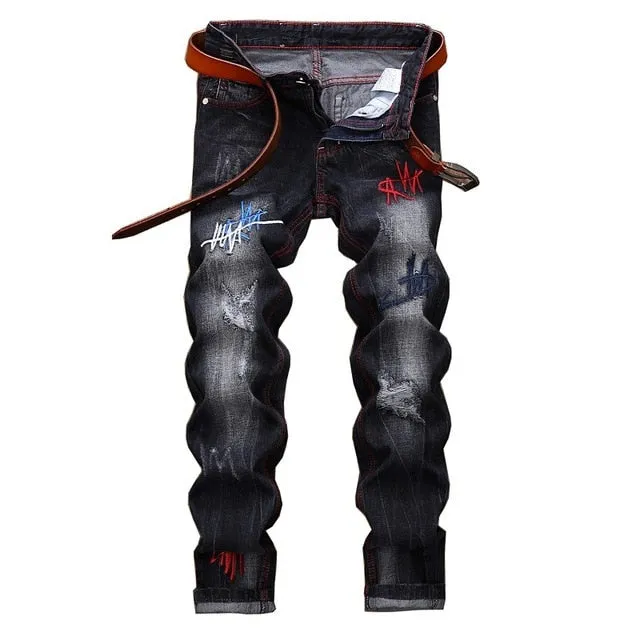 Men's Ride or Die Biker Jeans