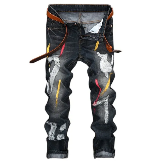 Men's Ride or Die Biker Jeans