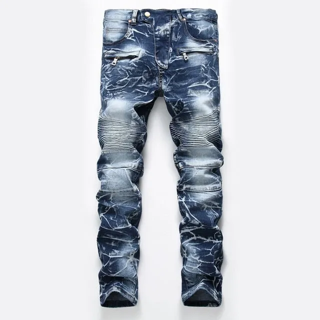 Men's Ride or Die Biker Jeans