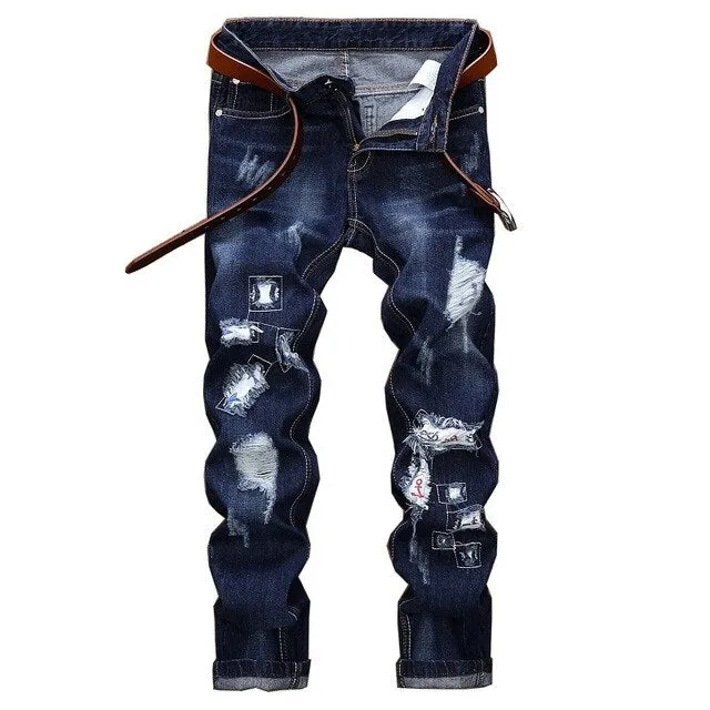 Men's Ride or Die Biker Jeans