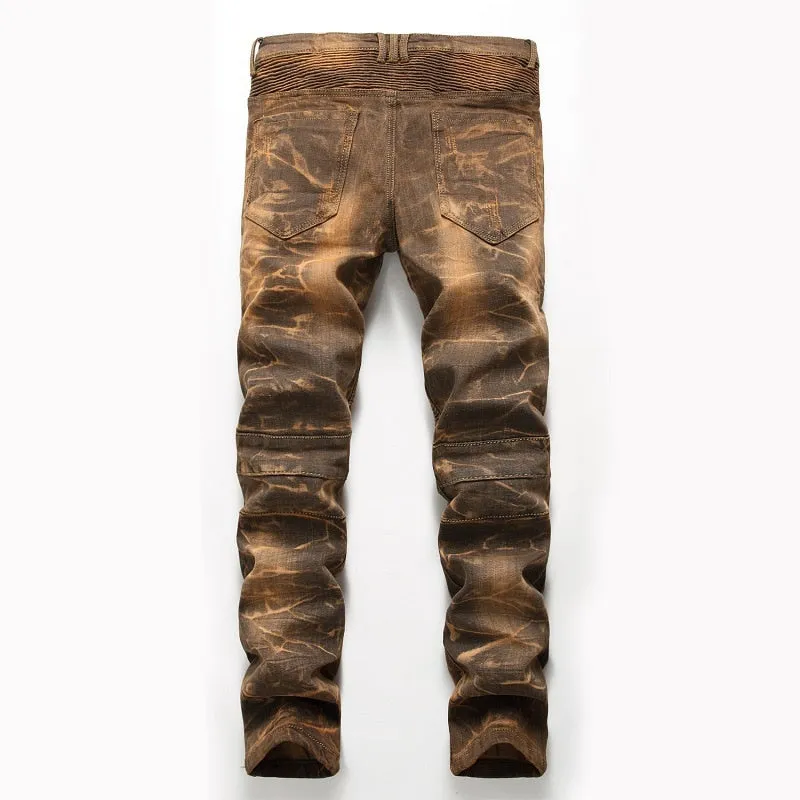 Men's Ride or Die Biker Jeans