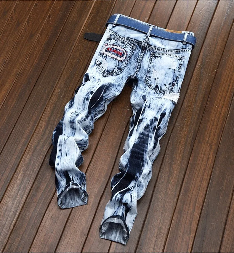 Men's Ride or Die Biker Jeans