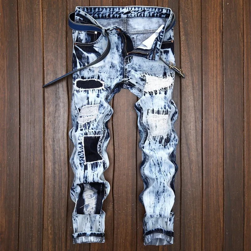 Men's Ride or Die Biker Jeans