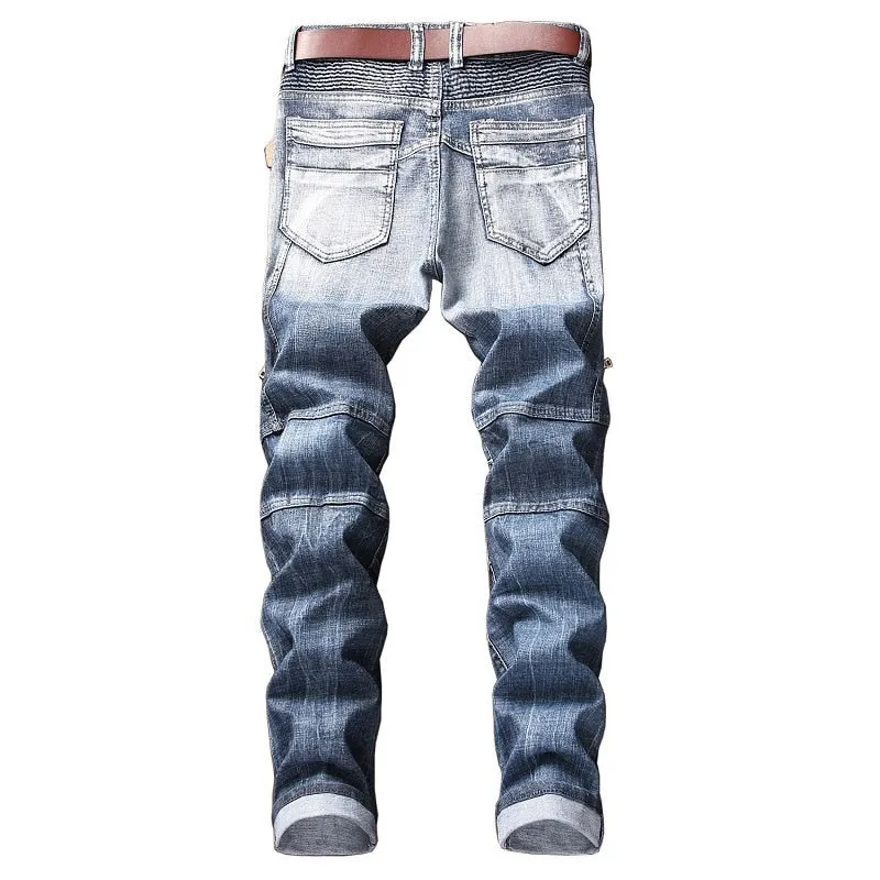 Men's Ride or Die Biker Jeans