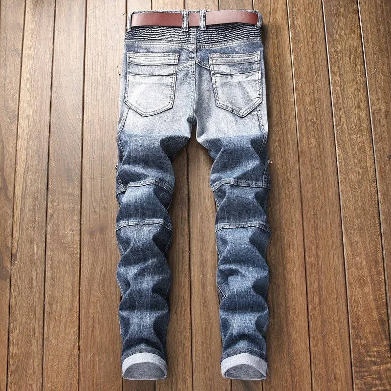 Men's Ride or Die Biker Jeans